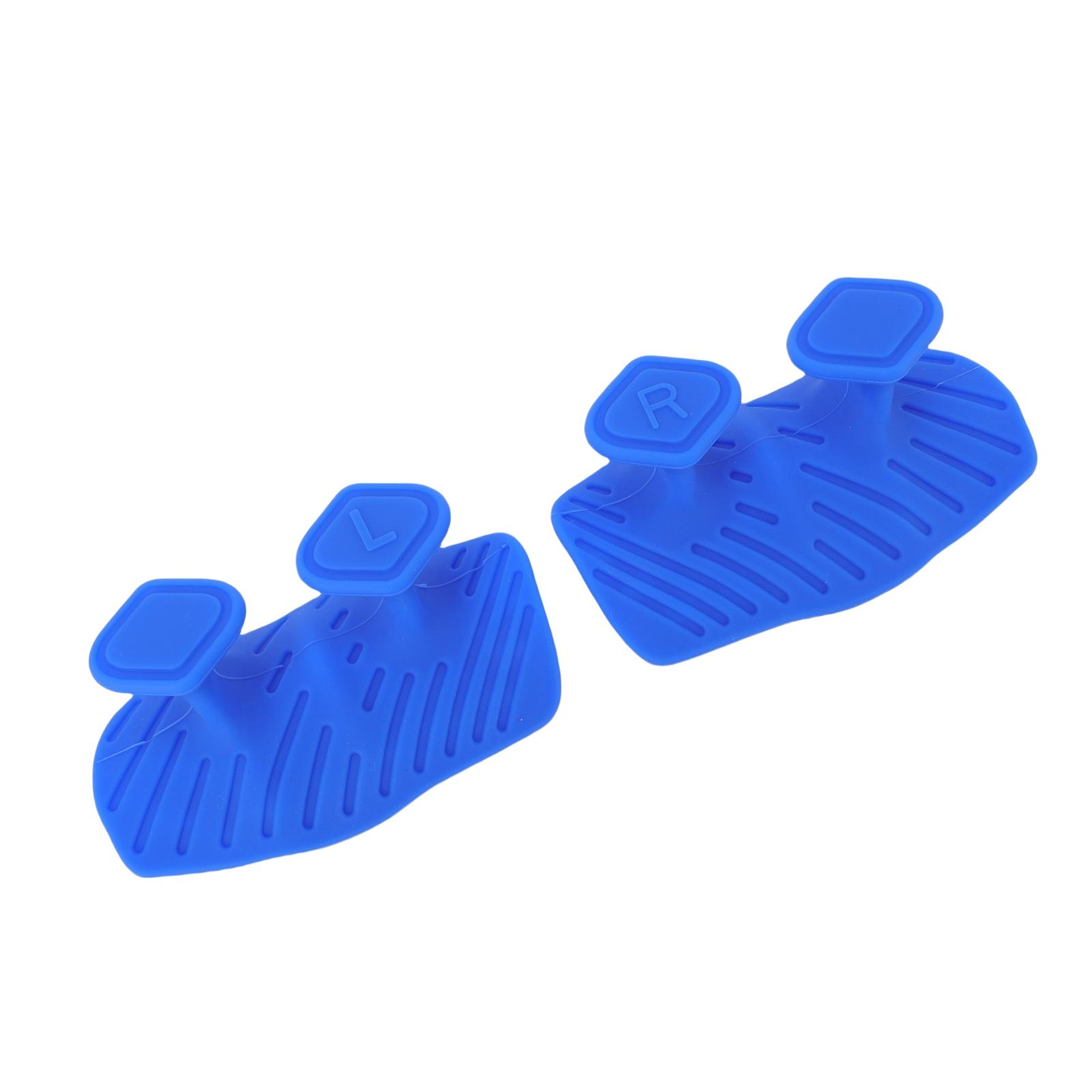 1 Pair Anti Slip Workout Grips Non Slip Silicone Weight Lifting Grips for Gym Training Exercise Deadlift Pull Up Bar