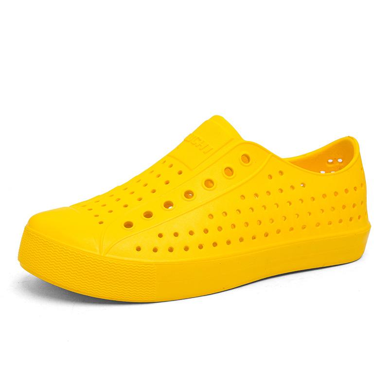 New Unisex Summer Sandals EVA Outdoor Beach Sports Sandals Fashion Versatile Slippers Lightweight Non-slip Hollow Couple Sandals