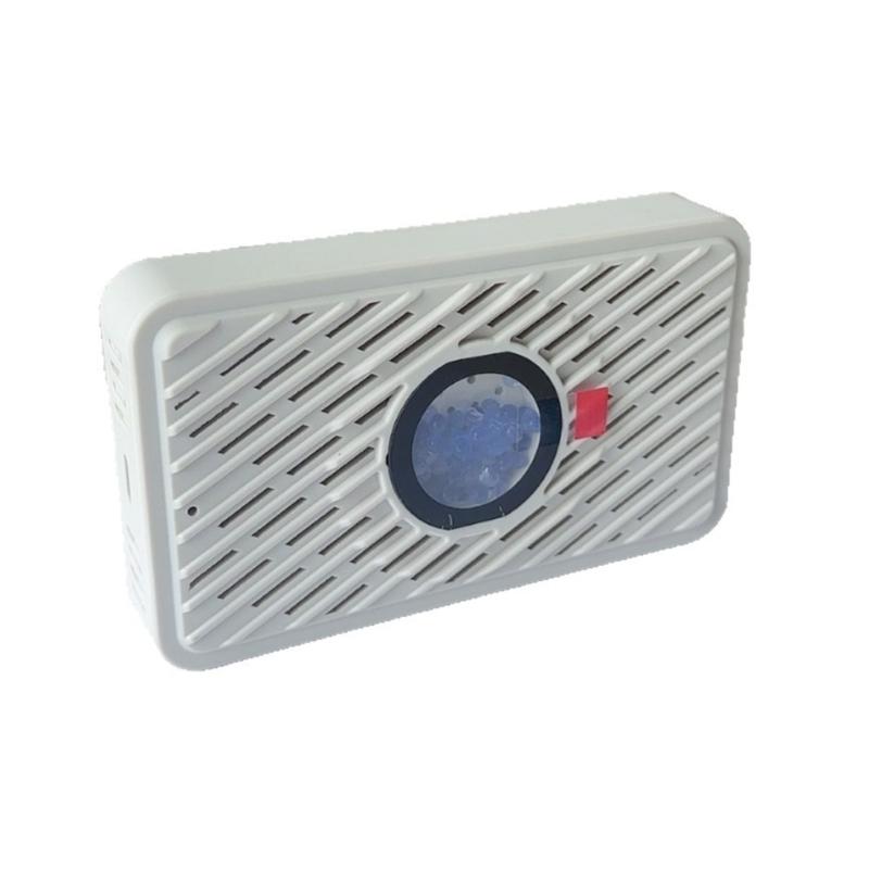 Camera Storage Dehumidifier Card with Reusable Desiccant Media, Type C Drying and Moisture Absorber Dryer Cycle Use серый