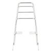 Super Cub Custom Compatible Stainless Steel Rear Carrier Extension Carrier Flat Type Compatible with Square Headlights Exterior Parts