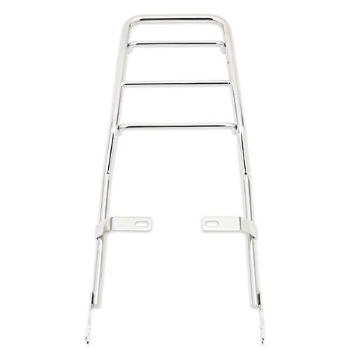 Super Cub Custom Compatible Stainless Steel Rear Carrier Extension Carrier Flat Type Compatible with Square Headlights Exterior Parts