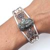 Labradorite Drusy Gemstone Handmade Silver Jewelry Cuff Bracelets 7''Adjustable