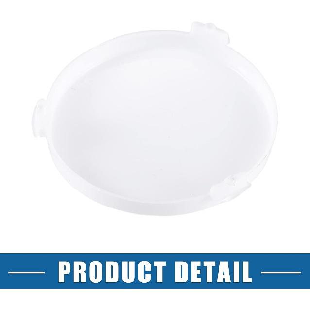 Car Dome Courtesy Sail Panel Light Lamp Lens Cover Car Interior Light Lens for Chevy Impala 1962-1967 Plastic White (Set of 2)