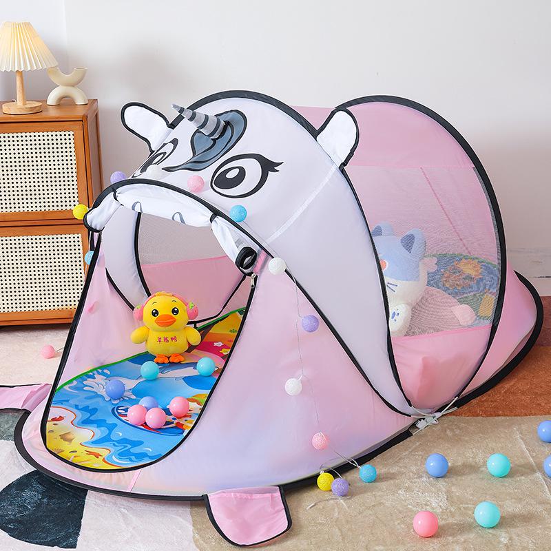 

Детская быстрораскладная портативная пляжная и комнатная игровая палатка-принцесса