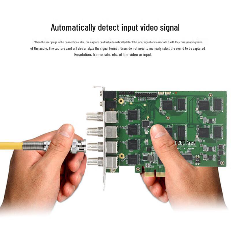 TCHD VideoTC-542N4 4-Channel SDI Capture Card