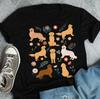 Golden Retriever Shirt, , , Dog Lover Gift, Cute Golden Retriver Mom Dad T-shirt, Dog Tshirt, Pet Tee, Dark Light Gold Cream Fawn