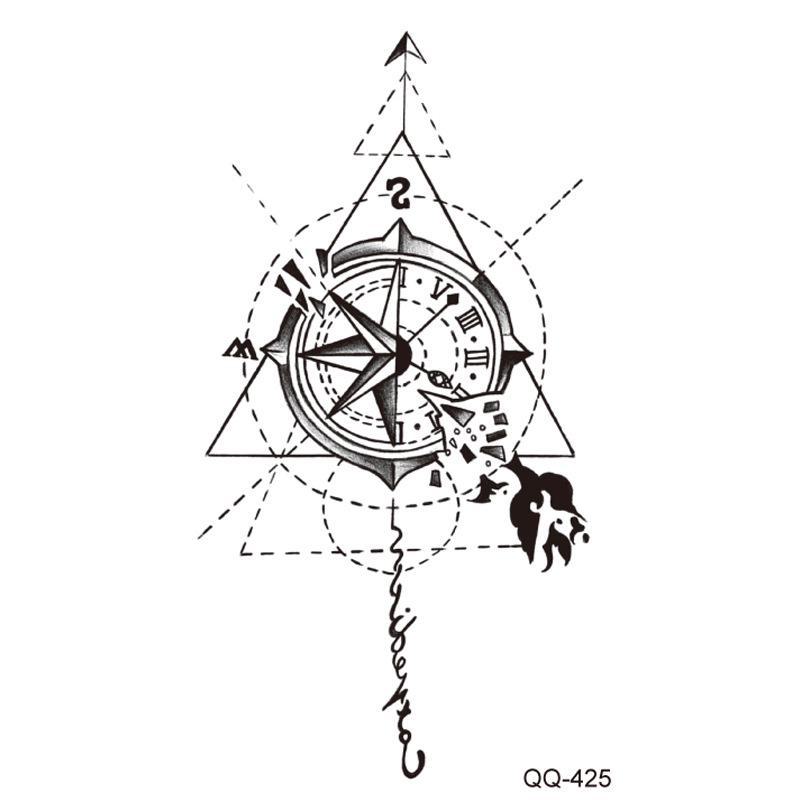 Vanntette Harajuku Koreanske Tatoveringsklistemerker