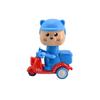 Little Duck Pull-Back Gliding Toy Motorcycle for Kids - Cartoon Educational Toddler Toy