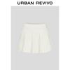 UR2026 Women's Textured Floral Pleated Skirt