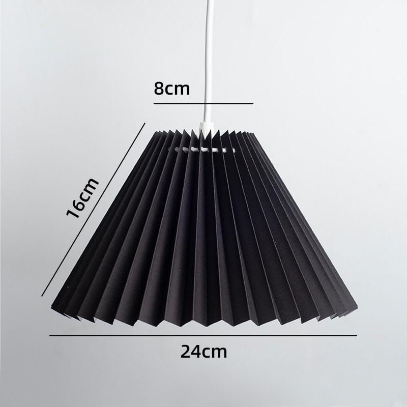 Nordic Origami Pendant Lights Lampshade Replacement Lamp Cover Downward Bulb Design Hanging Lamp Dining Room Kitchen Home Decor