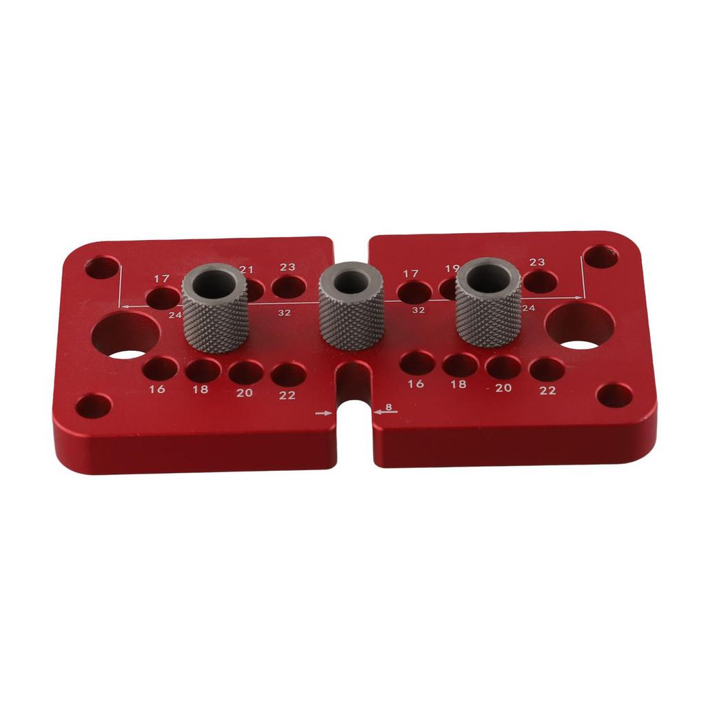 1 Set Doweling Jig Self Centering Vertical Drilling Guide Hole Locator Puncher Tools Drilling Locator Wood Dowelling Jig