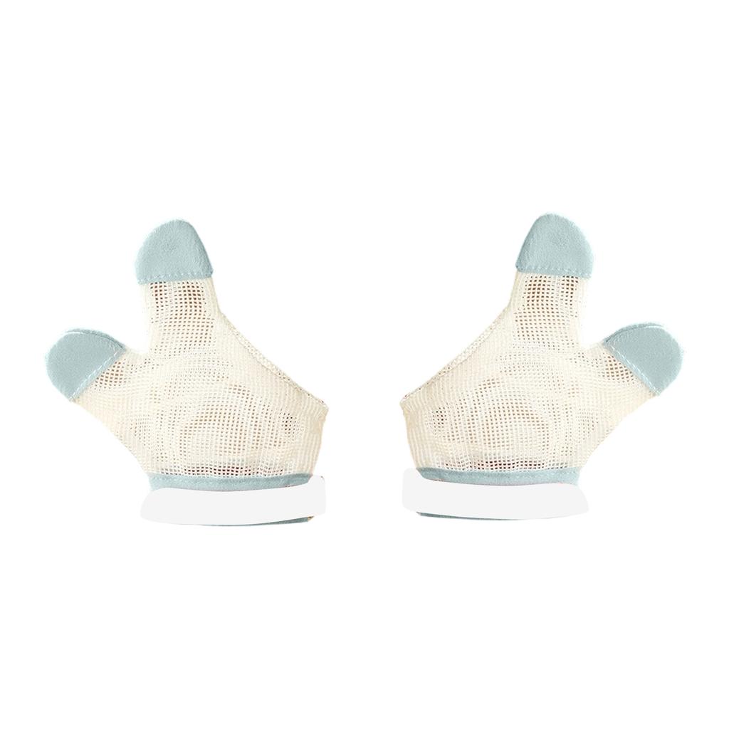 Daumenlutschhandschuhe, Babyfütterungshandschuhe, Atmungsaktive Finger- und Daumenschützer, die Kinder am Daumenlutschen hindern.