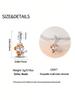 Charm Plata Copper Colors Autumn Owl Squirrel Bead Charms Pendants For Genuine Bracelets For Women DoItYourself Jewellery Love Gifts