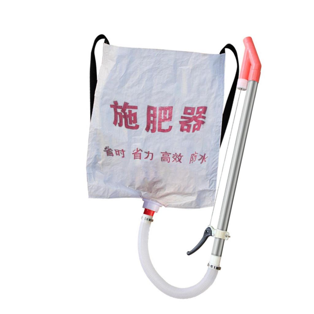 Granular Fertilizer Spreader with Backpack Woven Bag Versatile Lightweight Professional Corn Fertilizing Tool Ergonomic Design