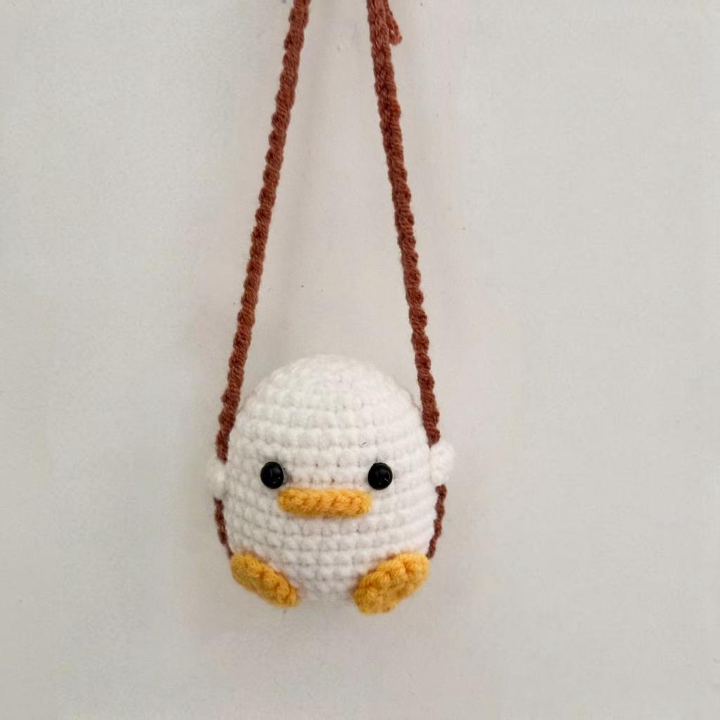 Handmade Crochet Frog Car Air Freshener with Cedar ScentGreen Fabric Frog Hanging Ornament for Rearview Mirror or Closet,Perfect for Easter