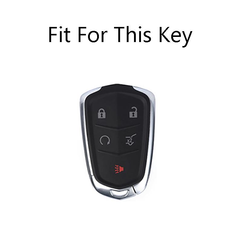 New TPU Car Key Case Remote Control Protector Cover for Cadillac ATS-L XTS XT5 CTS CT6 ATS 28T SRX Escalade 2015 Accessories