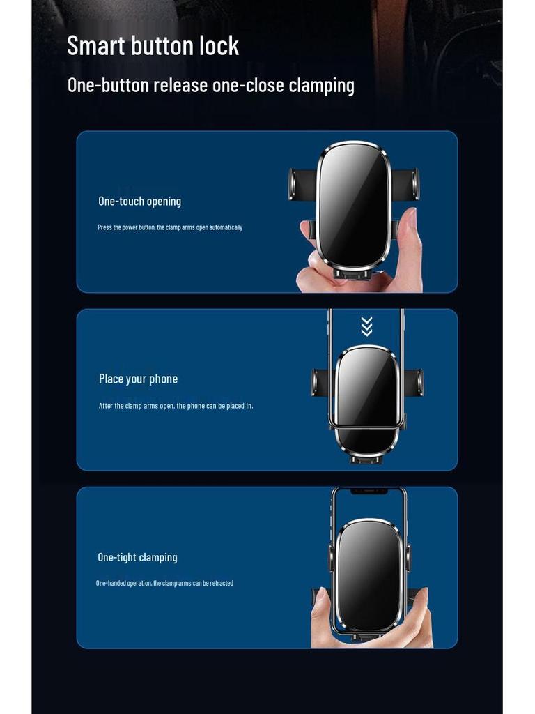 Enhanced Phone Holder with Storage for Aion V & Aion R, Optimized for 24-25cm Users
