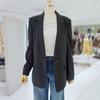 Abfz Women's Casual Jacket Basic Line Simple Fit (AZA1HJ09)