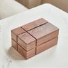 Black Walnut Tissue Box - Living Room Coffee Table Napkin Holder