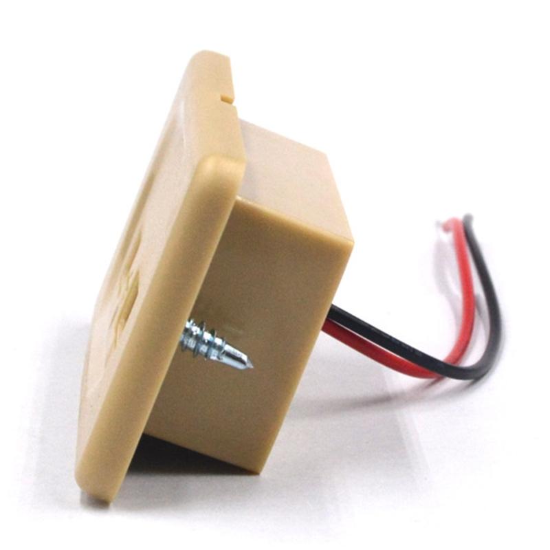 12V USB Outlet Dual USB Outlet Socket Car Charger 3.1A Panel Flush Mount With LED Light for Car Bus ATV RV Boat Truck