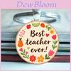 Cel mai Bun Profesor Din Toate Timpurile Breloc cu Scrisoare Pandantiv Decorativ Pentru Cadouri