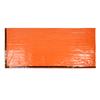 Tragbarer Notfallschlafsack für den Außenbereich, hält warm, feuchtigkeitsbeständig, reflektierende Campingmatte, Orange