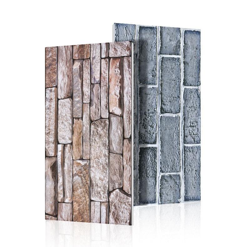 30*60cm 3D Brick Wall Stickers Self Adhesive Waterproof Foam Wallpaper Panel for Living Room Bedroom Kitchen Decor Home Improvement