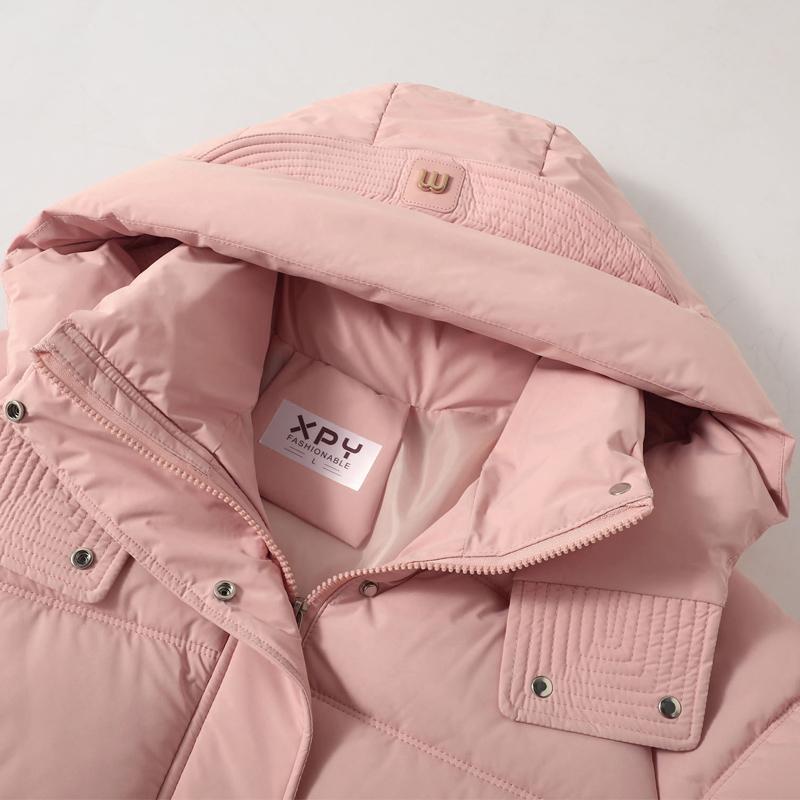 Fashion Female Coat Winter Jackets Hooded Loose Thick Warm Women Parkas