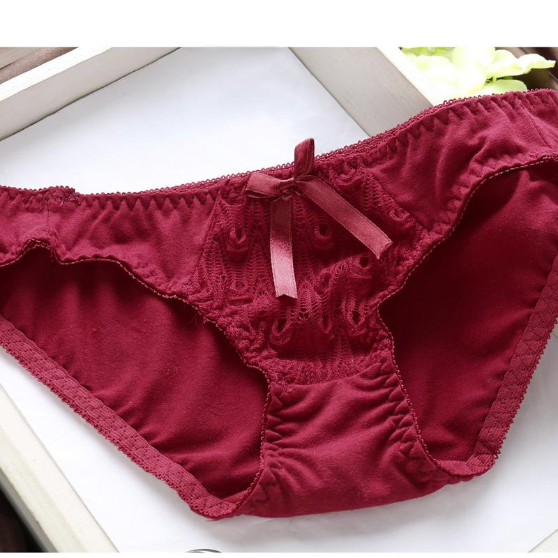 Women's Bra and Panties Girl Floral Lace Underwear Bra Set