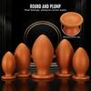 Extra Large Silicone Anal Plug Butt Plug for Men Women Wearable Anal Dilator Soft Sex Toys