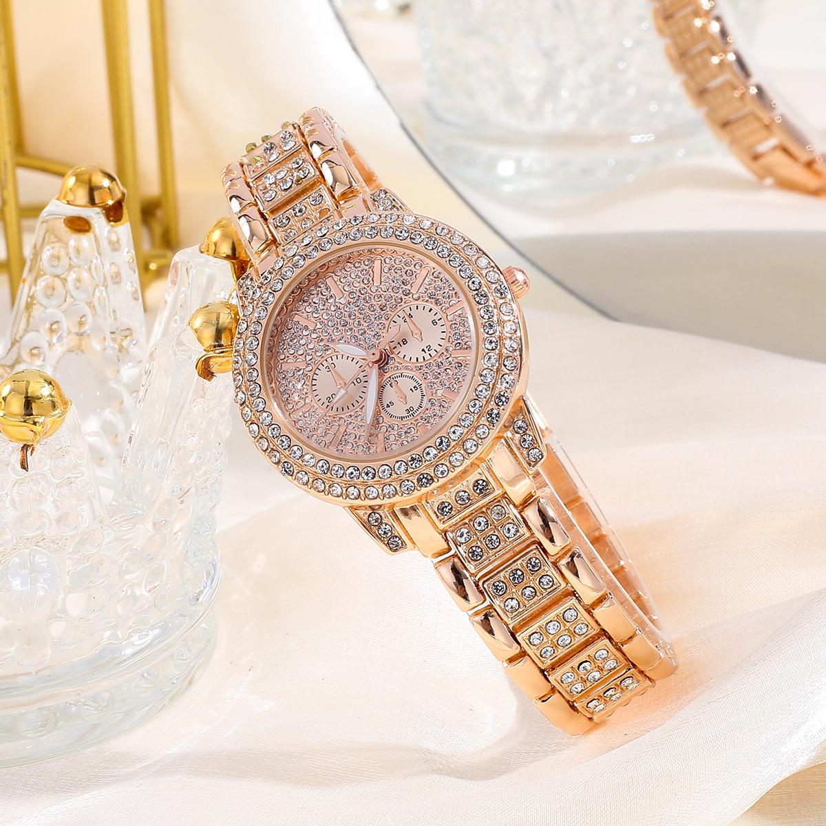 

Женские темпераментные часы с бриллиантовой инкрустацией, Часы «Рог изобилия» с римскими цифрами, Женские