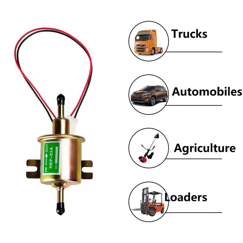 HEP-02A Pompa Elettronica Pompa Carburante Elettrica Modificata 12V Pompa Diesel Elettronica HEP-02A Pompa Carburante Pompa Carburante