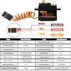 2PCS 5g Micro Digital Servo, Mini Servo, Metal Gears, Coreless Motor Servos for 1/28 RC Car Airplane Fixed-Wing Robot Helicopter Planes Part (JR2.54)