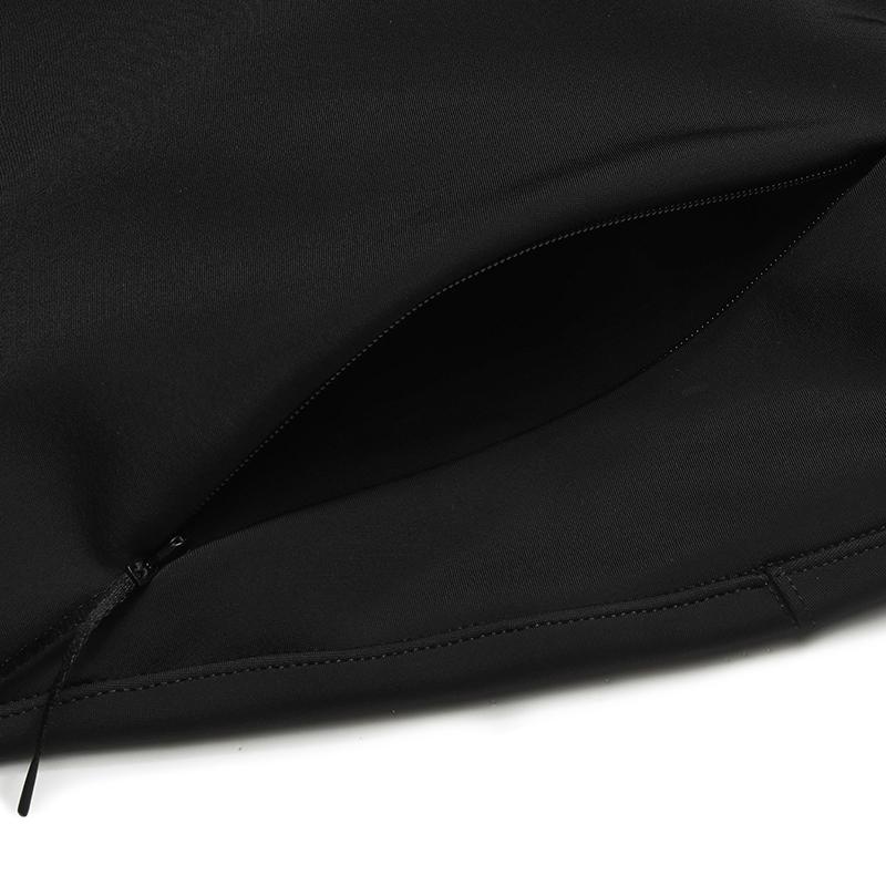 FILA A.P. Simple Casual Training Versatile Comfortable Knitted Sports Pants Men bottoms Deep-Black A11M611603FBK