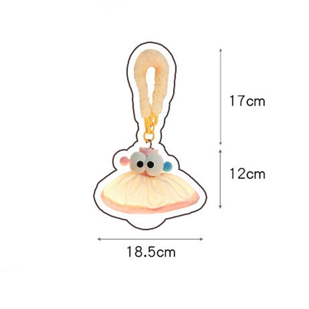 New Wind Chimes Dopamine Night Light Colorful Plush Hanging Lantern LED Chandelier for Home Decoration