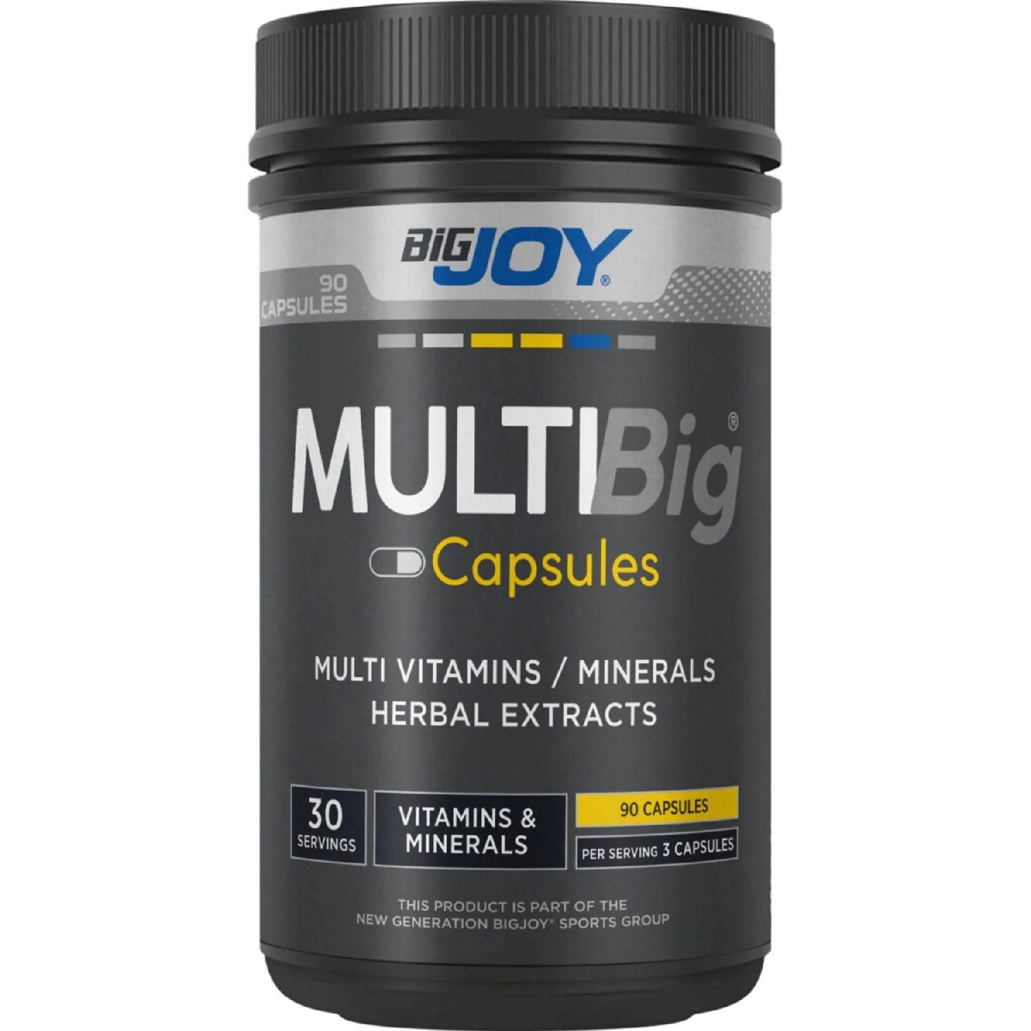 

Multibig Vitamin Mineral 90 Capsules