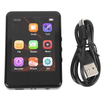 MP3 Player 2.8in Full Touchscreen Video Play with Speaker E Books Pedometers Portable Music Device