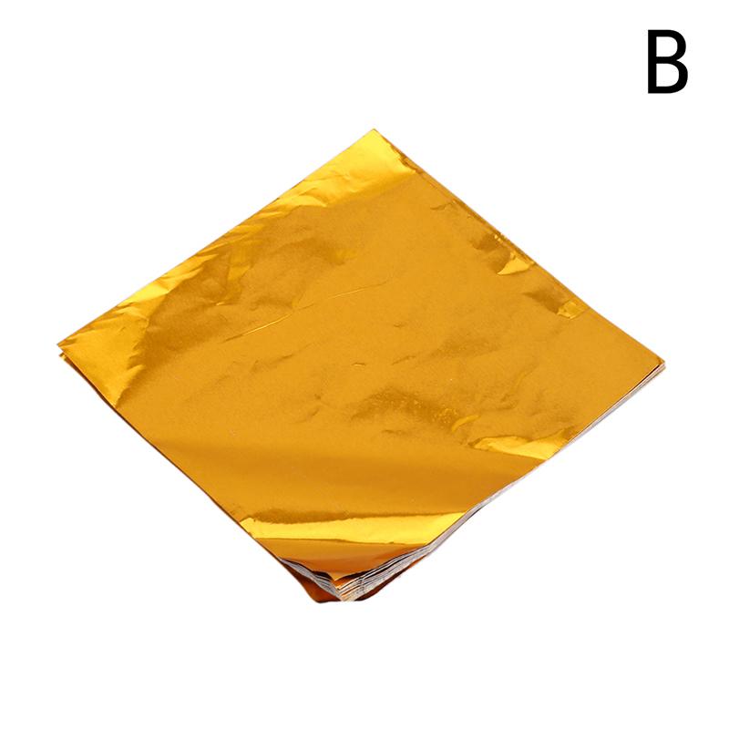 

200 шт. 8*8 см золотая алюминиевая фольга конфеты шоколад печенье своими руками оберточная бумага as the picture