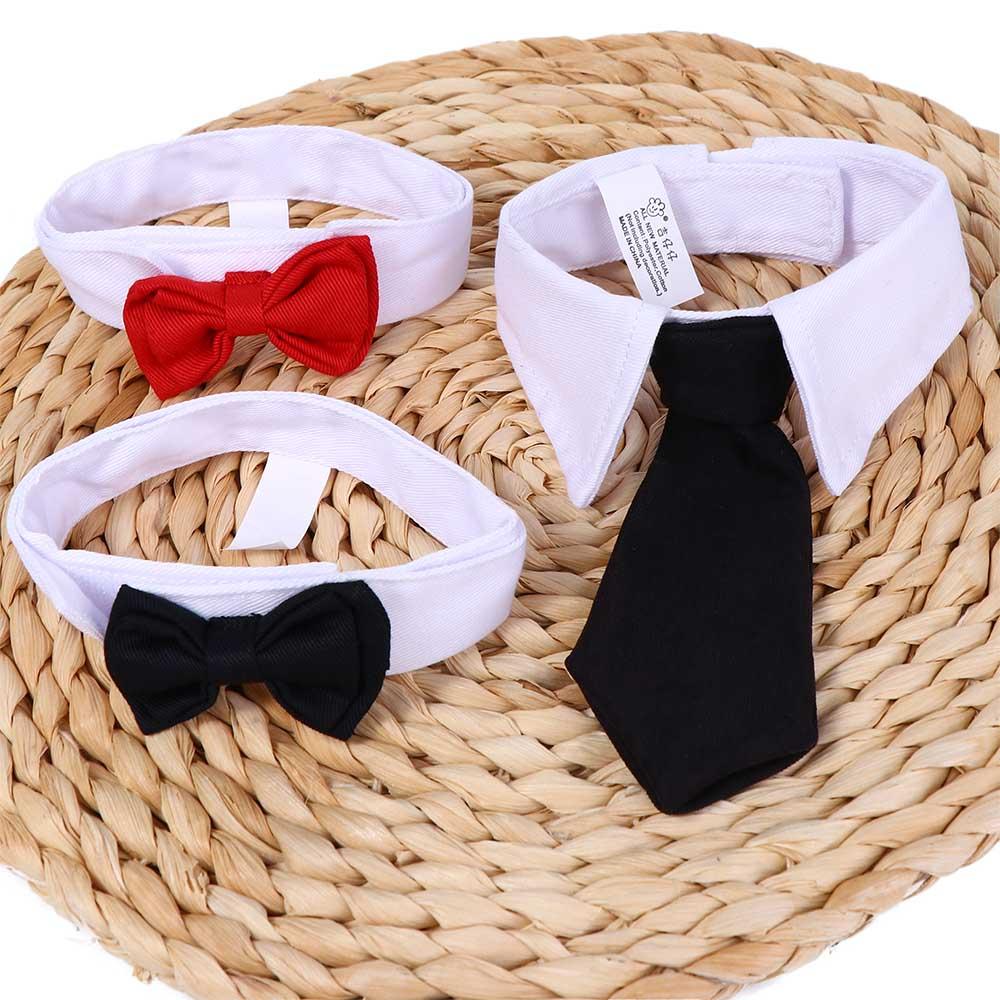 Small Medium Dog Pet Accessories Dog Necklace Kitten Dog Bow Tie Dog Collar Pet Costumes Cat Collar