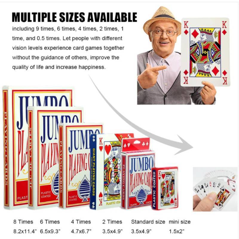Jumbo Playing Creativity Cards For Leisure Family Game Nights And Decor Party