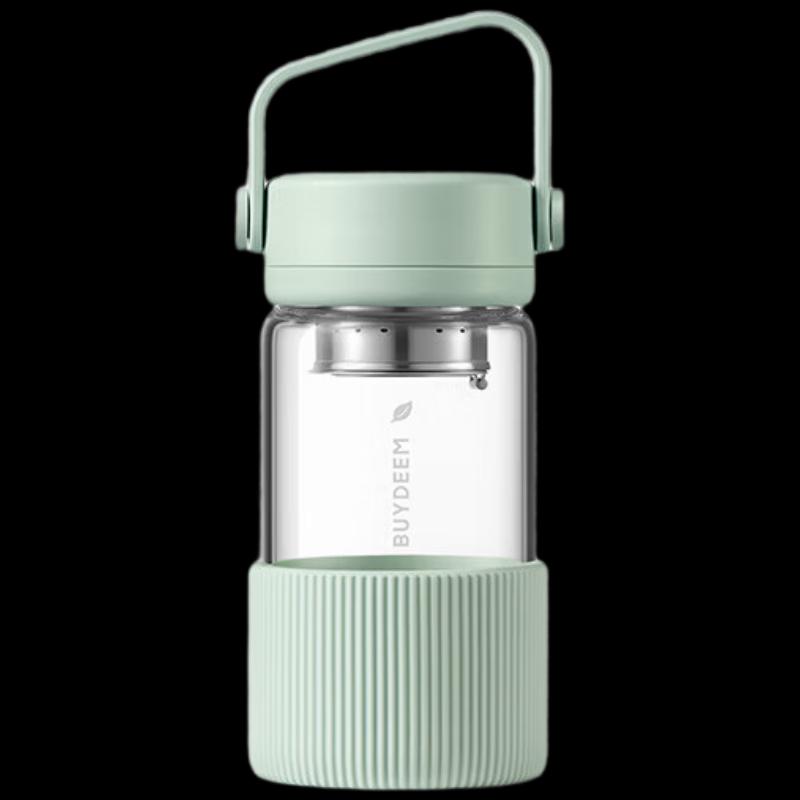 BEIDIN Tea-Water Separation Portable Glass Cup