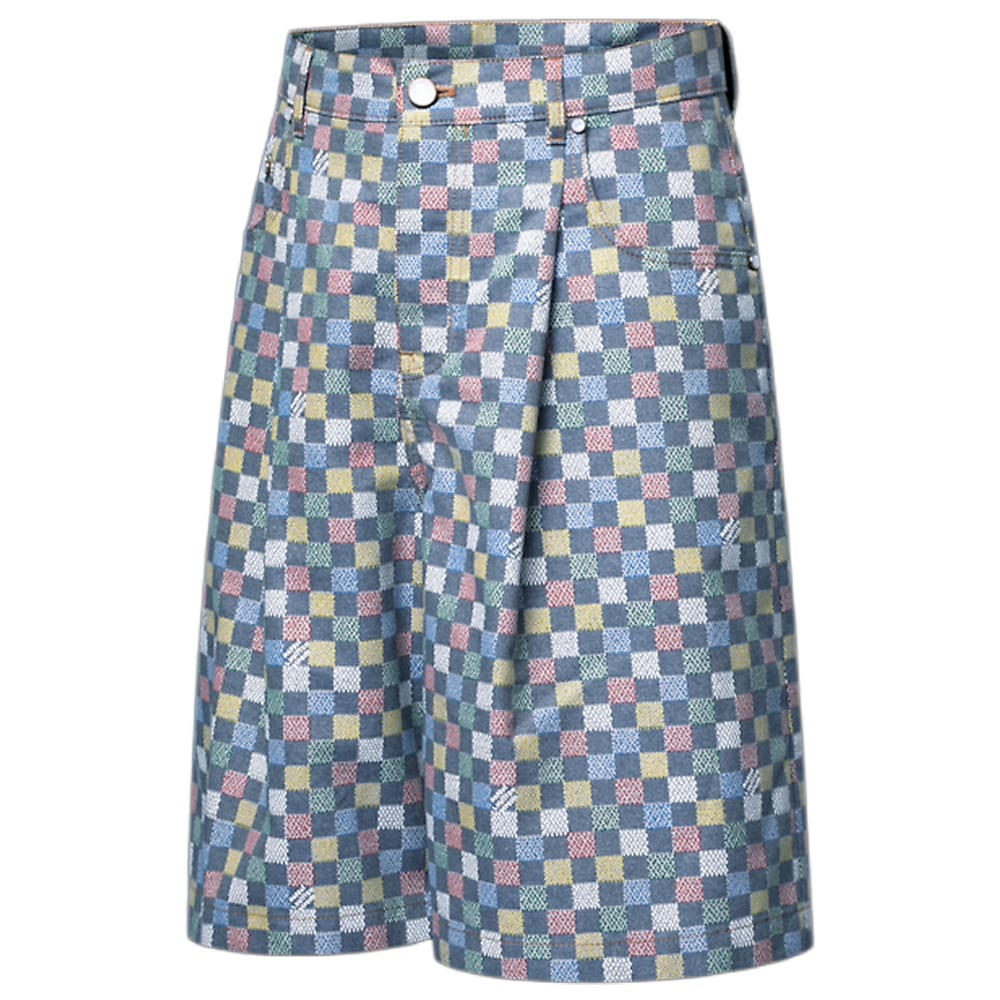 LOUIS VUITTON SS25 Casual Shorts Men's Blue 1AHCS9
