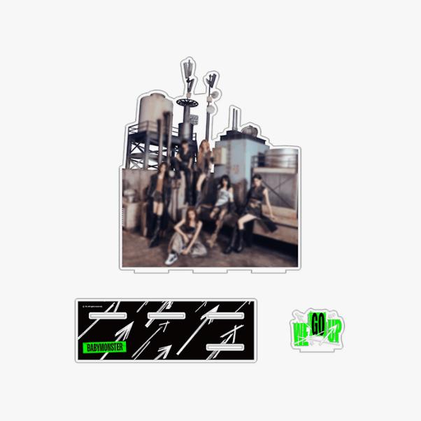 Pre-order BABYMONSTER WE GO UP Large Acrylic Stand Set