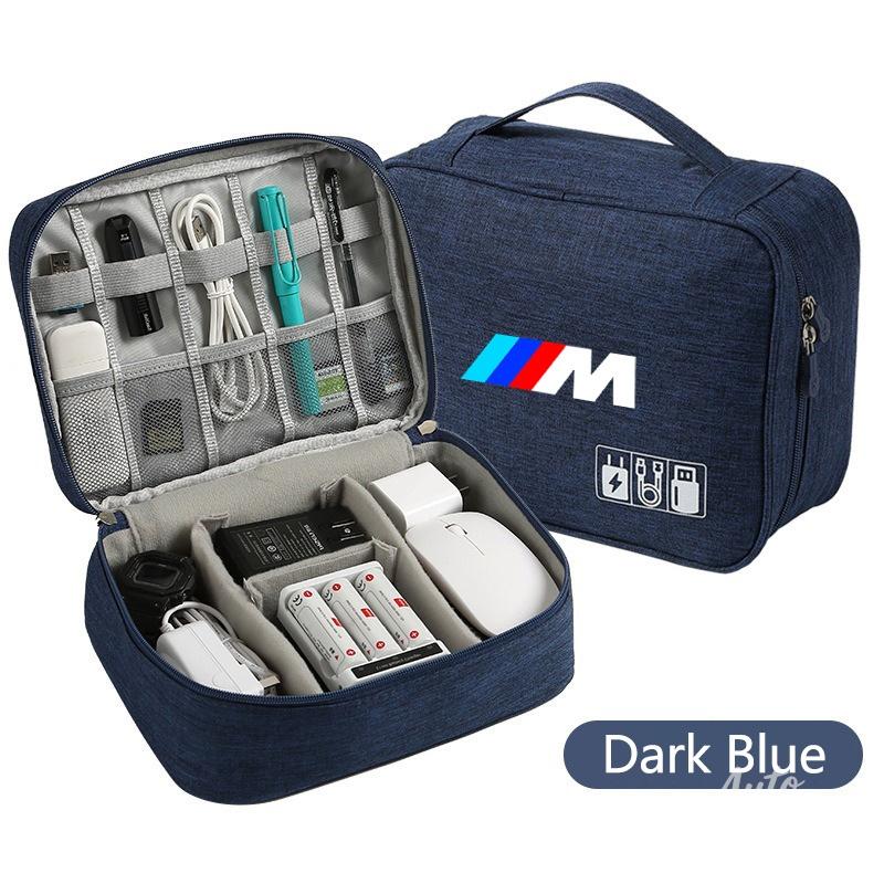 Car Storage Bag Separate Storage Multi-function Travel Bag For BMW M Performance M3 M5 M6 Power E70 F11 F25 E30 F31 E83 sticker