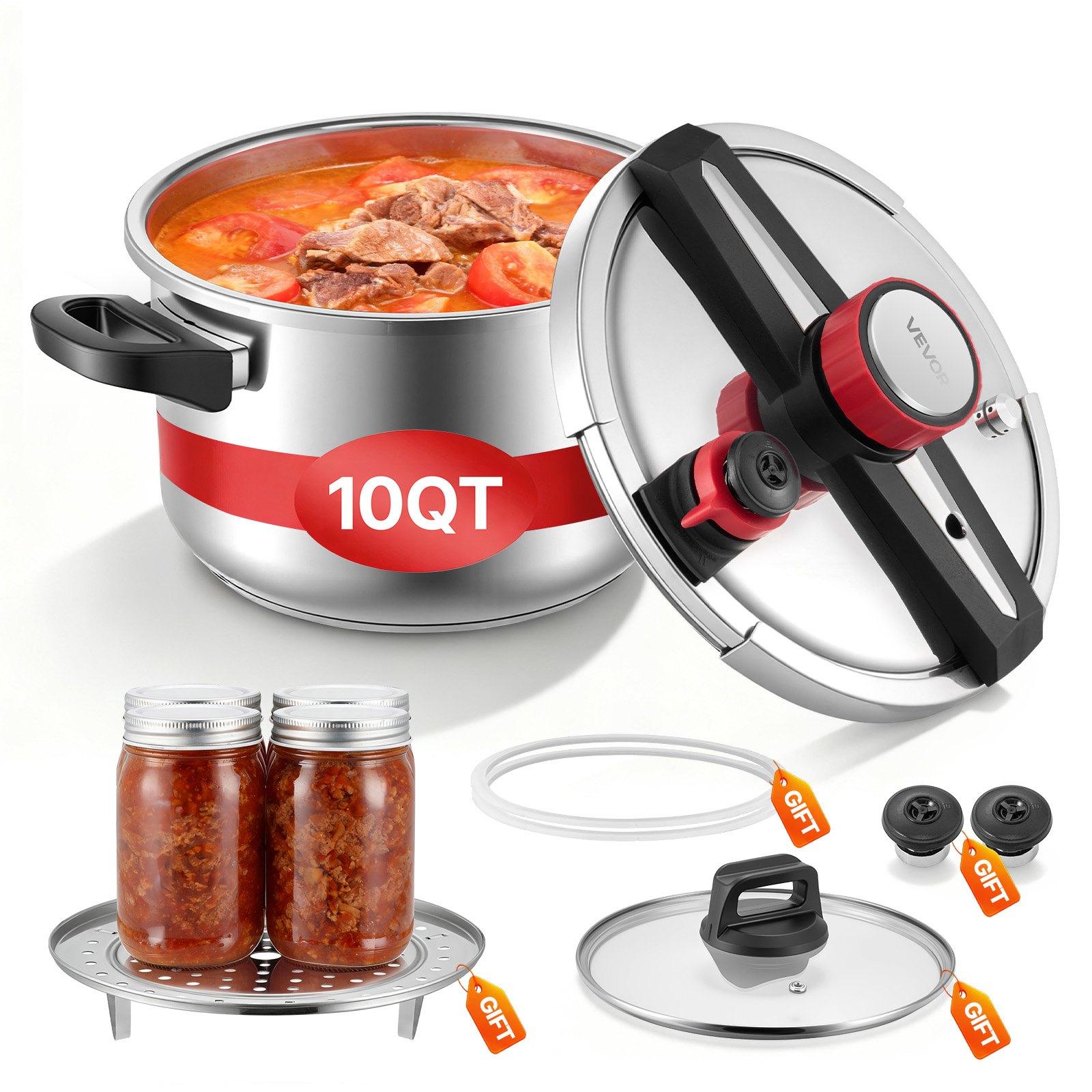 VEVOR Pressure Cooker, 9L Pressure Cooker