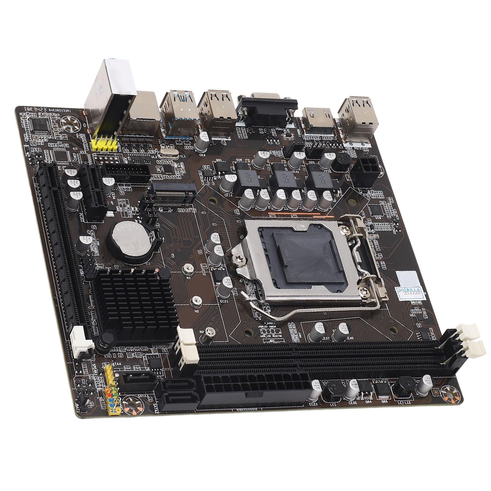 

Материнська плата H61 DDR3 для LGA 1155pin, підтримка двоканальної пам яті 16 ГБ, материнська плата M ATX для настільного ПК