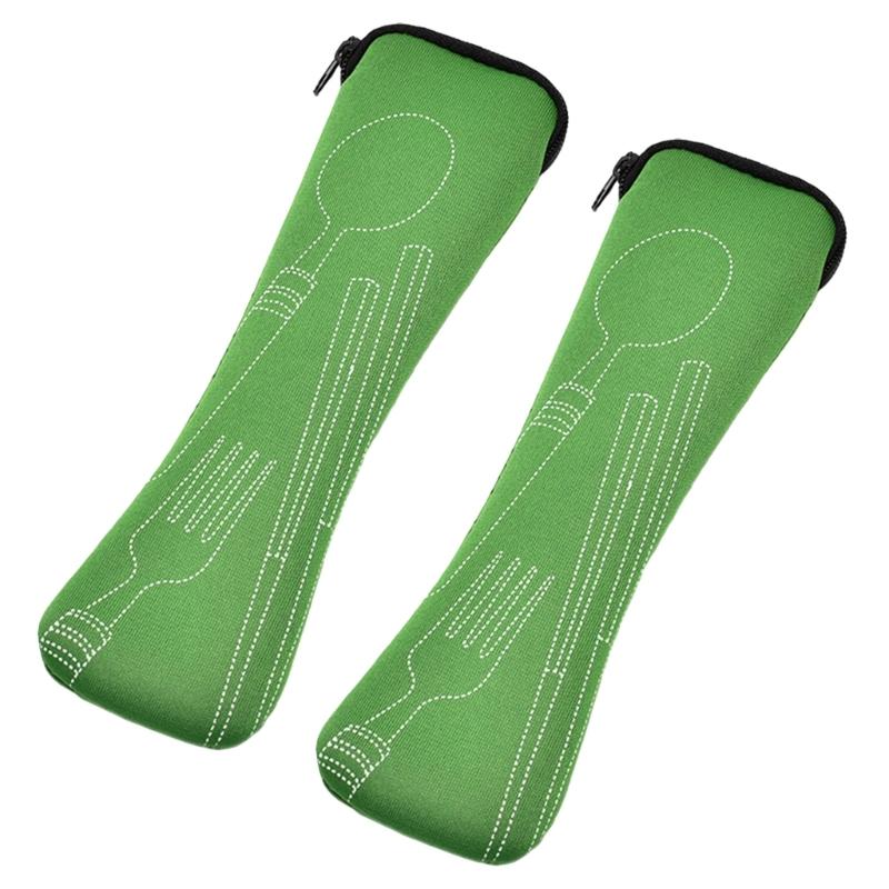 Torba Organizator na Sztućce Piknikowe Torba do Przechowywania Zastawy Stołowej Przenośna Torba na Sztućce