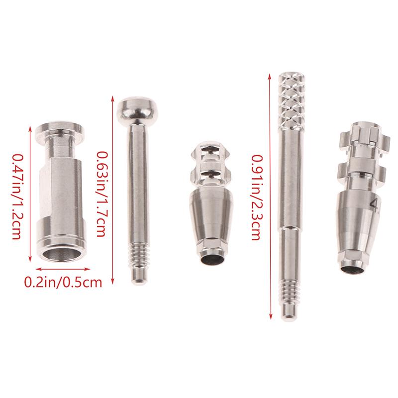 Dental Titanium Alloy Oral Surgery Components Accessories Analog Plaster Fixture Open Tray Closed Rod Transfer Coping Abutments