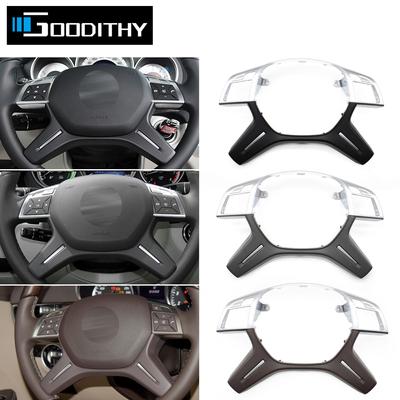 Car Steering Wheel Cover Trim Panel Replacement For Mercedes Benz C E M ML GL GLS G Class W204 W212 W166 W463