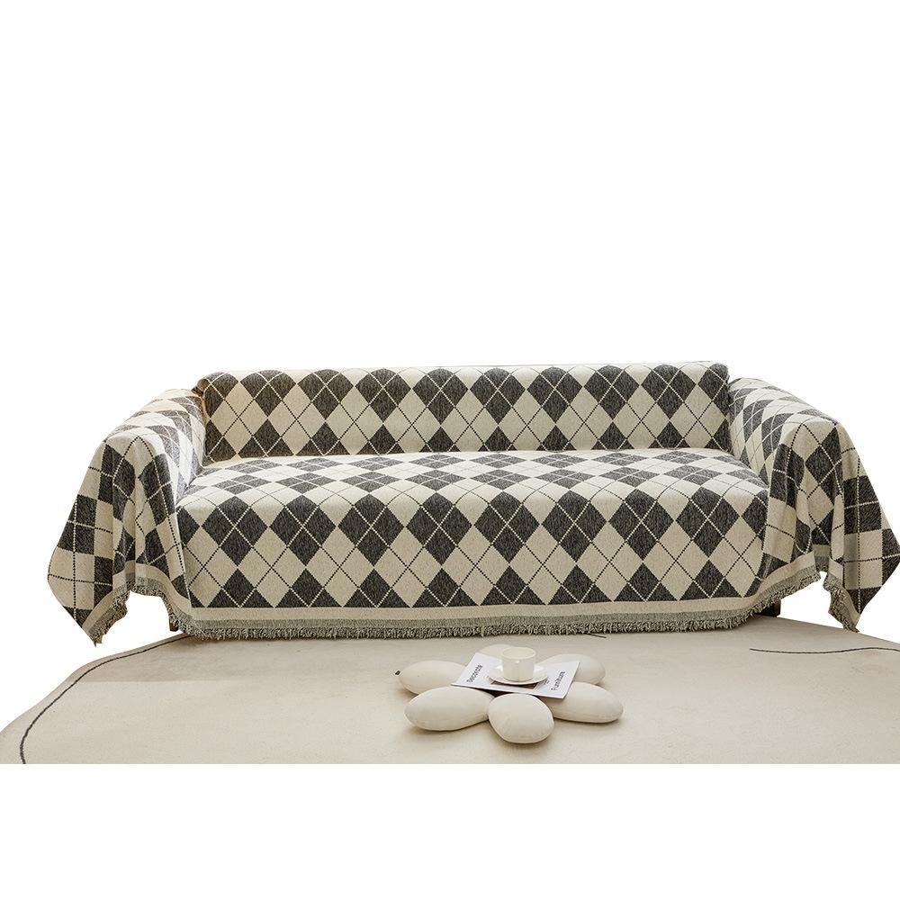 Full Cover Cloth Sofa Towel Four Seasons Universal Modern Simple Cushion All-Inclusive Sofa Cover Cushion Cover Towel Anti-Cat Scratch